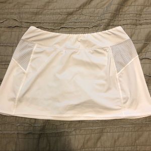 (SOLD!) Super cute white tennis skirt!